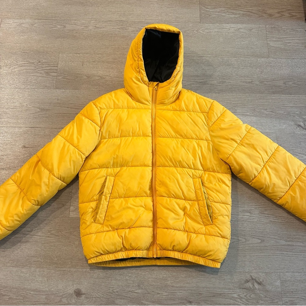 H&M Yellow Men's Puffer Jacket